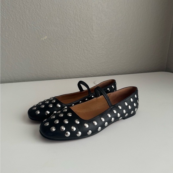 Madewell Shoes - Madewell Greta Ballet Flat Studded